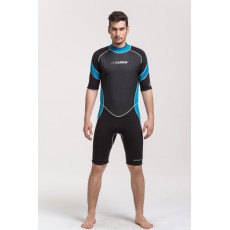 Mens spring suit is made of 3 mm high-quality neoprene